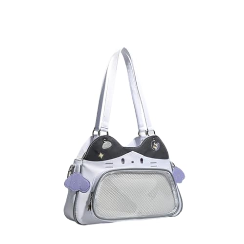 Cat Ita Bag for Kpop Fan Anime Pin Display Ita tote Bag Japanese Shoulder Bag Kawaii Crossbody
