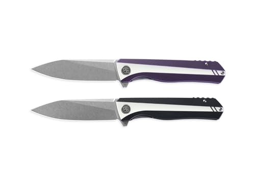 Image of Petrified fish PF818 3.54 inch D2 Steel Stonewashed Blade Pocket Folding Knife
