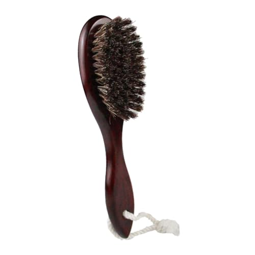 FOMIYES Wool Brush for Beard Shaving Men Boys and Girls Vented Hair Brush for Shower