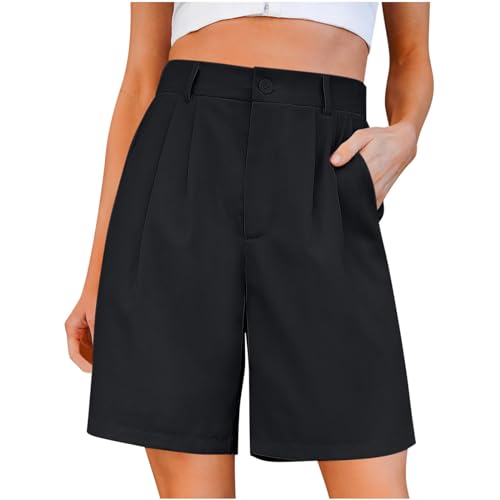 8ヤーズ♪ Pleated Shorts [Women’s] ブラック M 31eQr0gjbxL.jpg