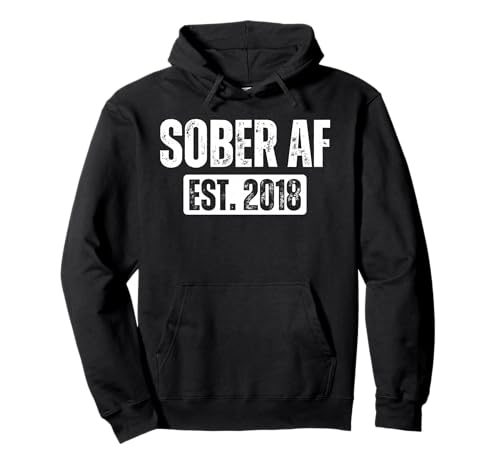 7 Years Sober AF Since 2018 Sobriety Anniversary Fun Saying �p�[�J�[