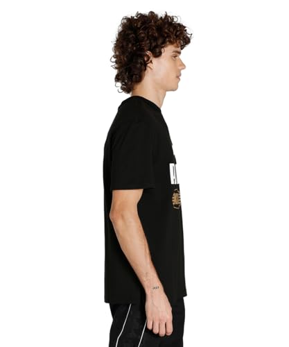 Image of Puma Men's Printed Regular Fit T-Shirt