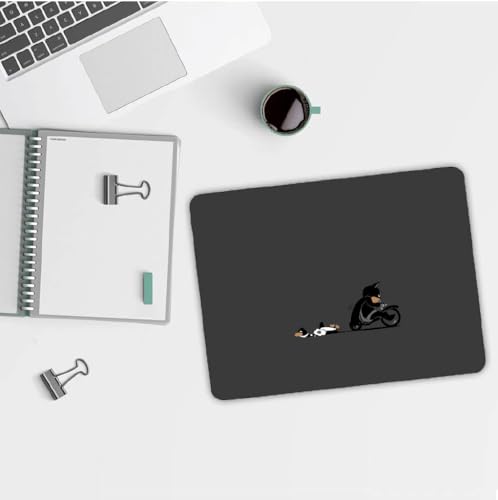 Image of Cute Mouse Pad - Printed Mousepad with Anti-Slip Rubber Base & Smooth Mouse Control for Laptop, Gaming, Notepad, Desktops (Superhero)