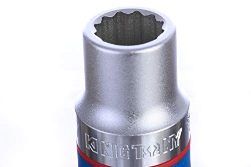 KING TONY 633017M Socket 3/4" Bi-Hexagonal 17mm for DIYers & Professionals, Ideal for Repair and Installation tasks 17mm - Image 4