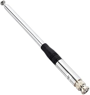 HYS 27MHz CB Walkie Talkie Antenna BNC High Gain Aerial Compatible with Uniden Cobra Midland Anytone CB Handheld Portable Radio