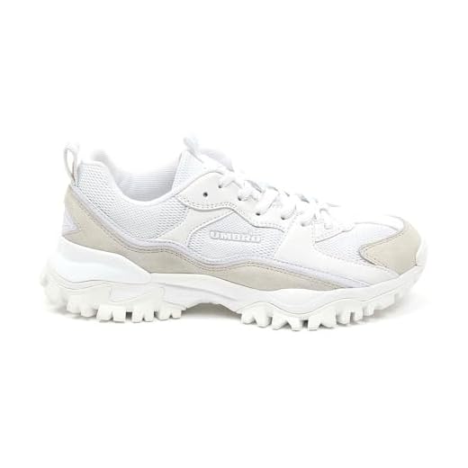 Umbro Bumpy Woman, Zapatillas Deportivas Mujer, Blanco, 38.5 EU