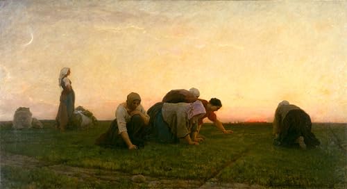 Affiches et gravures de peinture moderne en toile salon Jules-Adolphe Breton