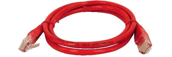  AUDIOLA - Cavo Patch Ftp Cat. 5 Con 2 Spine Rj45 2mt Rosso - 59661692