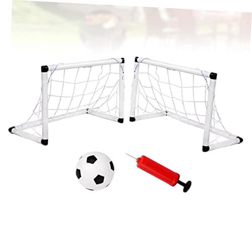 Yardwe 3 Partidas portas de futebol Brinquedo esportivo para crianças brinquedos para crianças ao ar