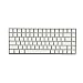 YMDK 108 PBT Double Shot Shine Through ANSI ISO OEM Profile Pudding Keyset Keycap for MX Mechanical Keyboard