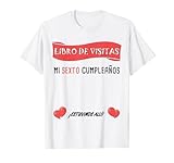 Regalo de cumpleaños libro de visitas