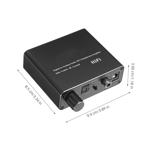 Convertidor óptico analógico para conectar TV moderna a amplificador 2
