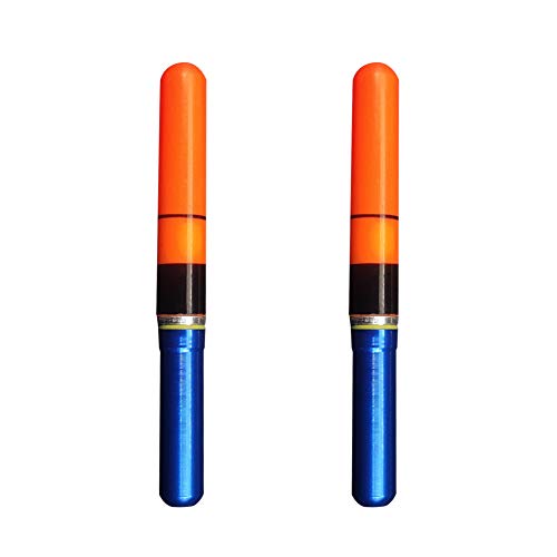OKUGAIYA Varillas de resplandor de pesca, Bastones de brillo para caña de pescar, Luz LED luminosa Stick Electrónica de pesca de mar Rod Float Tube Tackle, Accesorios de pesca Cover