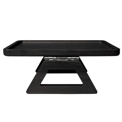 Table de canapé pliable en bois noble, plateau de protection pour accoudoir de fauteuil