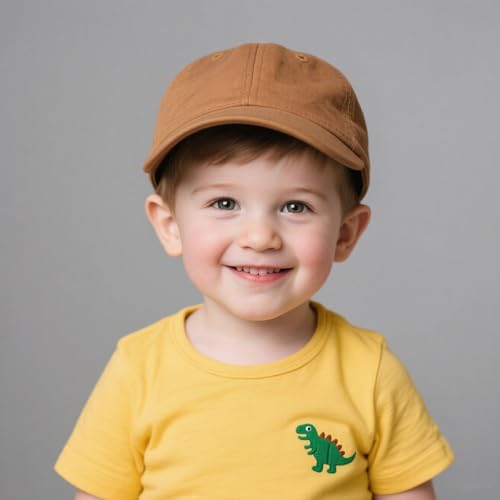 Waldeal 2 Packs Toddler Baseball Cap Adjustable Kids Baseball Hats for Boys Girls Age 3-84