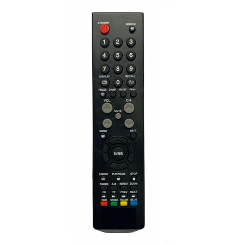 Image of Upix Compatible Intex LCD /LED TV Remote No. 785 | Exact Match Will Only Work