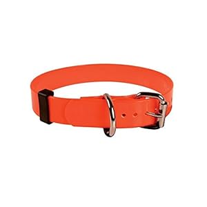 Zolux Collier Chien PVC Fluo 55 cm Orange