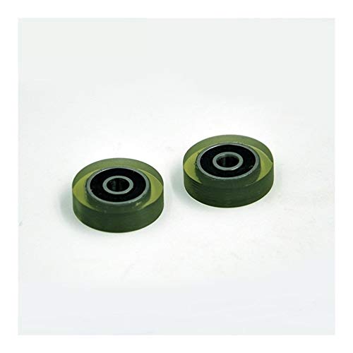Roulements à billes PU624 galet polyuréthane arbre 4 mm - 2