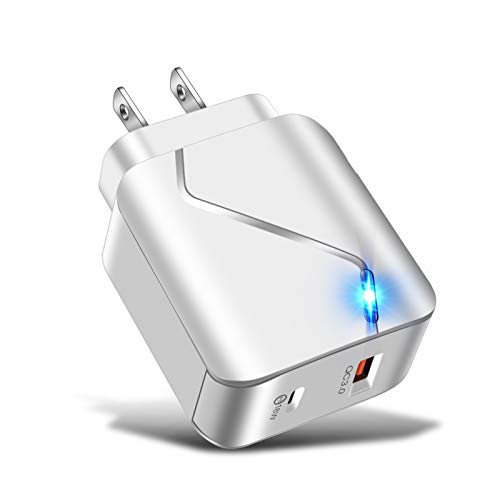 18 W PD USB Adaptador de carregador rápido 2 portas de carregamento rápido Substituição de carregado