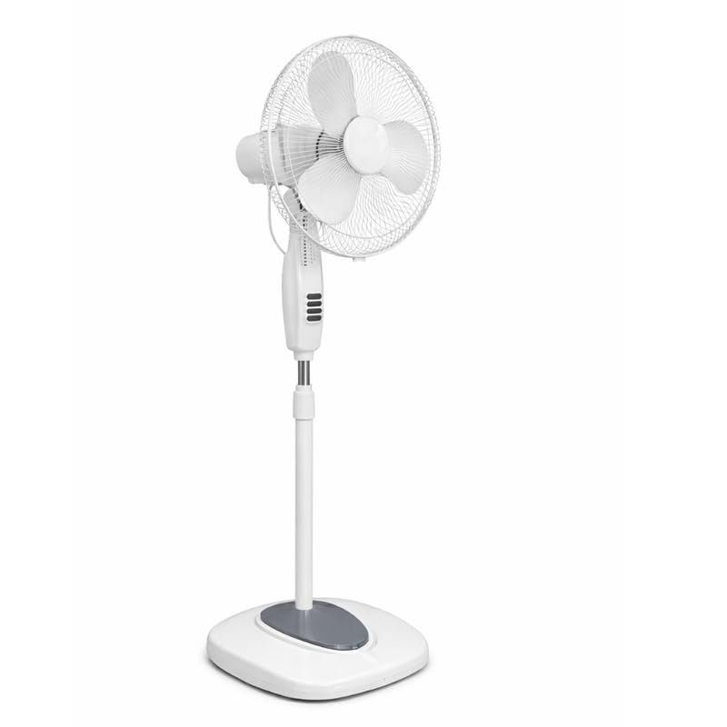 Drumstone 𝟏𝟓-𝐘𝐞𝐚𝐫 𝐋𝐨𝐧𝐠-𝐋𝐢𝐟𝐞 𝐖𝐚𝐫𝐫𝐚𝐧𝐭𝐲 16-Inch Electric Stand Fan, ...
