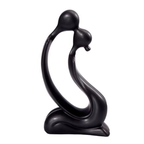 Figurine céramique couple pour rompre la monotonie d'un intérieur vide - 2
