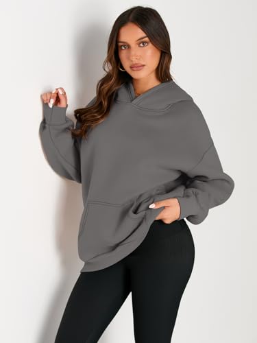 Image of EFAN Women's Hoodies Oversized Sweatshirt Comfort Fleece Sweaters | Cozy Trendy Pullover Hoodies, Sweatshirts with Pockets For Fall & Winter