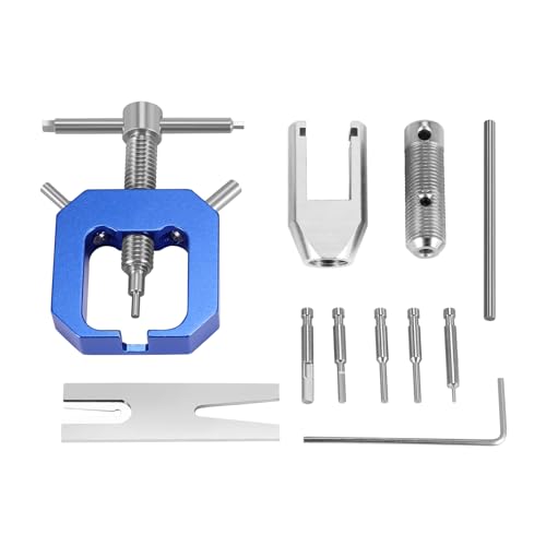 Gokelomg Juego de 2 extractores de piñón de motor, extractor de engranajes, herramienta universal para motor Rc