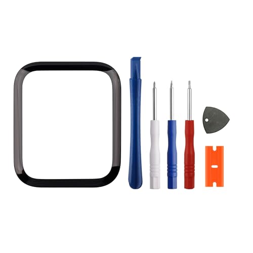 Écran fissuré ? Vitre Apple Watch 4 5 6 40mm avec outils de réparation