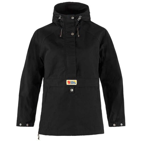 Fjällräven Damen Vardag Anorak, Black, XL