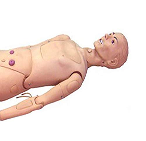 GHDE&MD PVC Patient Care Manikin, Life Size Nursing Manikin for Nursing Medical Training Teaching & Education Supplies