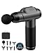 Massagepistole Massage Gun, Muskel Percussion Massagegerät mit 99 Geschwindigkeiten & 8 Massageköpfen, bis zu 9800U/min, 14 mm Amplitude, LED Touchscreen, 35 dB Massage Gun für Nacken Rücken