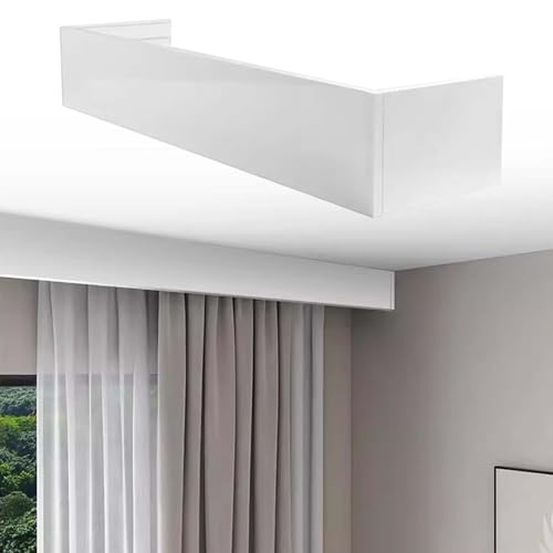 Mantovana per finestra moderna resistente, facile da installare, per un elegante arredamento domestico, design senza binario per eleganti trattamenti per finestre