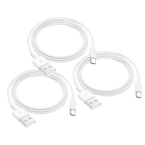 Image of AHDFWI 3 Pack Car Carplay Cable for iPhone 16E 15 16 15 Pro Max 15 16 Plus Cable, USB A to C for Carplay USB A to Type C Cord, IPad Pro 2024 /2025, iPad Air 5th / 4th Gen,Mini 6th Gen Charger Cord 4FT