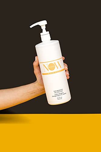 Now Beauty Nourishing No Yellow Violet Shampoo - Purple Toner Shampoo To Reduce Brassiness, Enhance Shine And Strength - Hydrate And Renew Color-Treated Hair - Paraben And Sulfate Free - 32 Oz #TOP3
