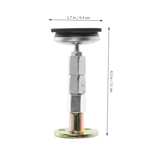 Zerodeko 8 Peças De Armações De Cama Ajustáveis Fixador De Cabeceira De Metal Protetor De Gabinete M