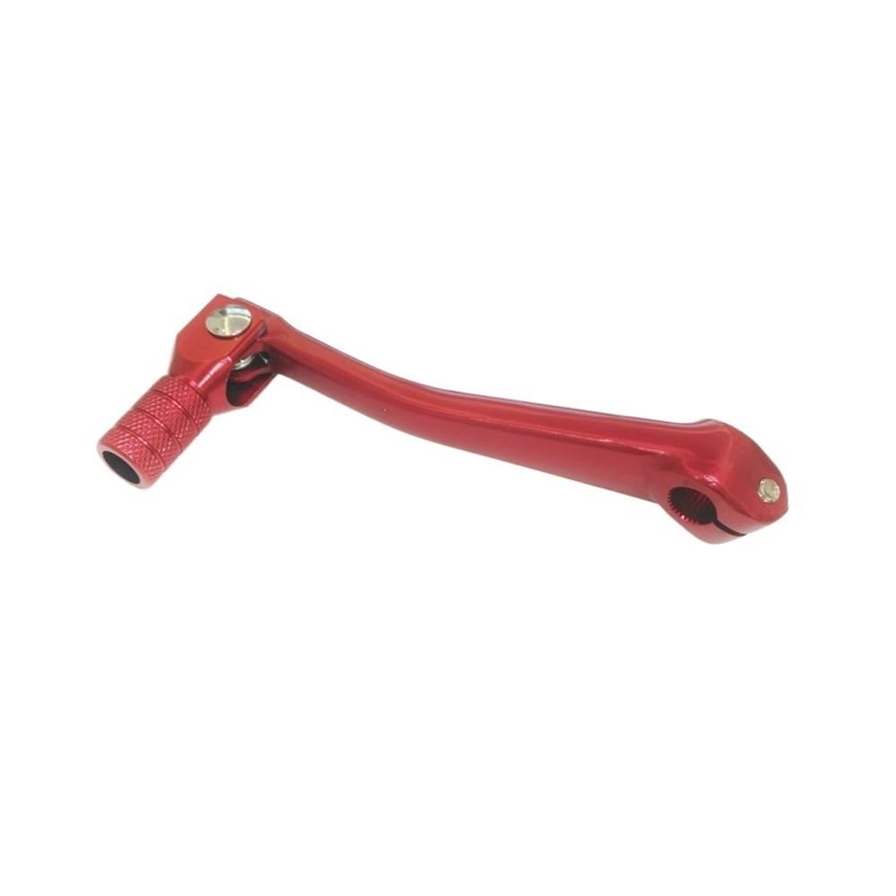 Uuipip Red Motorcycle Gear Shift Lever Folding Gear Shift Lever For 110/125/140/150/160 For 110Cc-250Cc Foot-Operated Starter Lever Shift Pedal