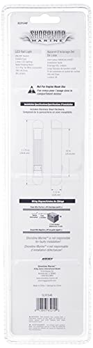 image for Shoreline Marine LED Rail Light | for Consoles, Decks, Cabins | 12-Inc