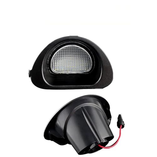 Luz LED de matrícula Peugeot 107 para viajes nocturnos seguros en carretera