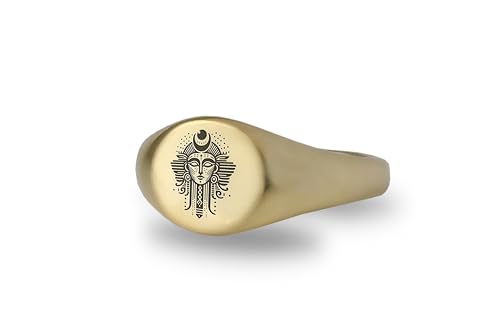Bague Égyptienne Or 14k pour remplacer les bijoux qui ternissent rapidement