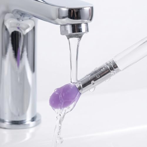 Herramientas de maquillaje de silicona para aplicar brillo labial, crema y mascarilla 6