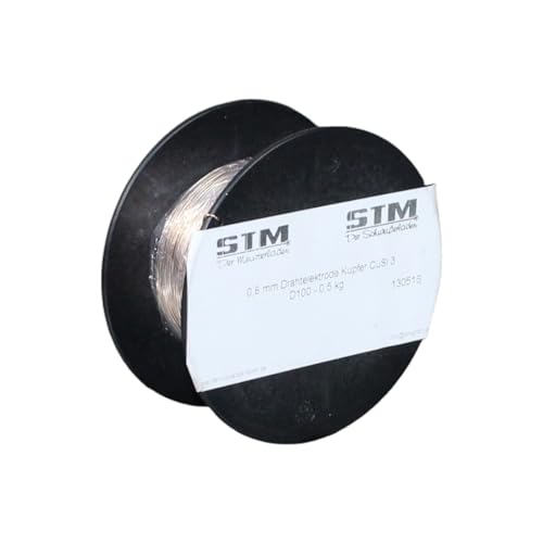 STM Der Meisterladen Schweißdraht CuSi3 0,8mm Kupfer Zink 2.1461 D100 0.5 kg…
