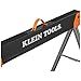 Klein Tools 66187 Folding Saw Horse, Heavy Duty Legs, Metal Saw Horse for Woodworking, Carpenters, Contractors, 2-Pack