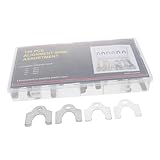 Einfache installation: platzieren sie einfach die unterlegscheiben zwischen der karosserie für eine schnelle und mühelose ausrichtung, ausrichtungsunterlegscheiben und unterlegscheiben für die automatische ausrichtung der karosserie