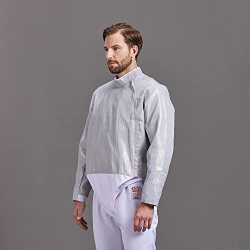 Gangtiehun Fencing Lame Knickers Suit For Foil And Saber - Fencing Electric Saber Jacket,Stainless Steel Saber Lame For Men Women (12) #TOP3