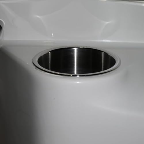 image for T-H Marine Stainless Steel Cup Holder, Chrome
