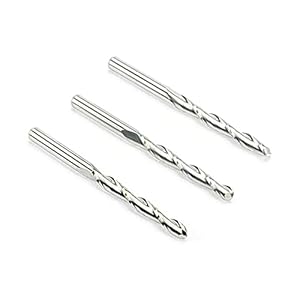 Xiaohu 10er-Pack Hartmetall Spiral-Kugelschaftfräser