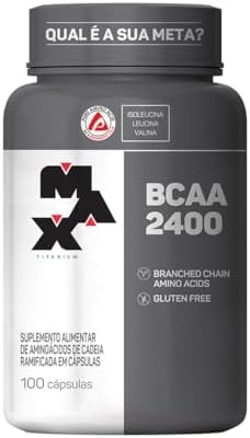 BCAA 2400-100 Cápsulas - Max Titanium, Max Titanium