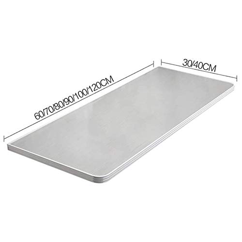 Table de salle à manger pliante compacte et rabattable de 120x40cm - 6
