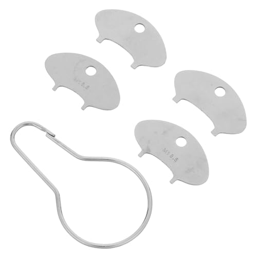 Aireador de grifo acero inoxidable DOITOOL repuesto compacto hogar 4 ud 2