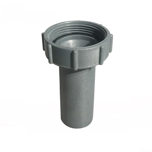 Adaptador de tubería de 45 mm a 31 mm, accesorio de drenaje G1-/2 pulgadas para reducción de residuos de fregadero, junta de fontanería de polipropileno gris con junta a prueba de fugas para conector